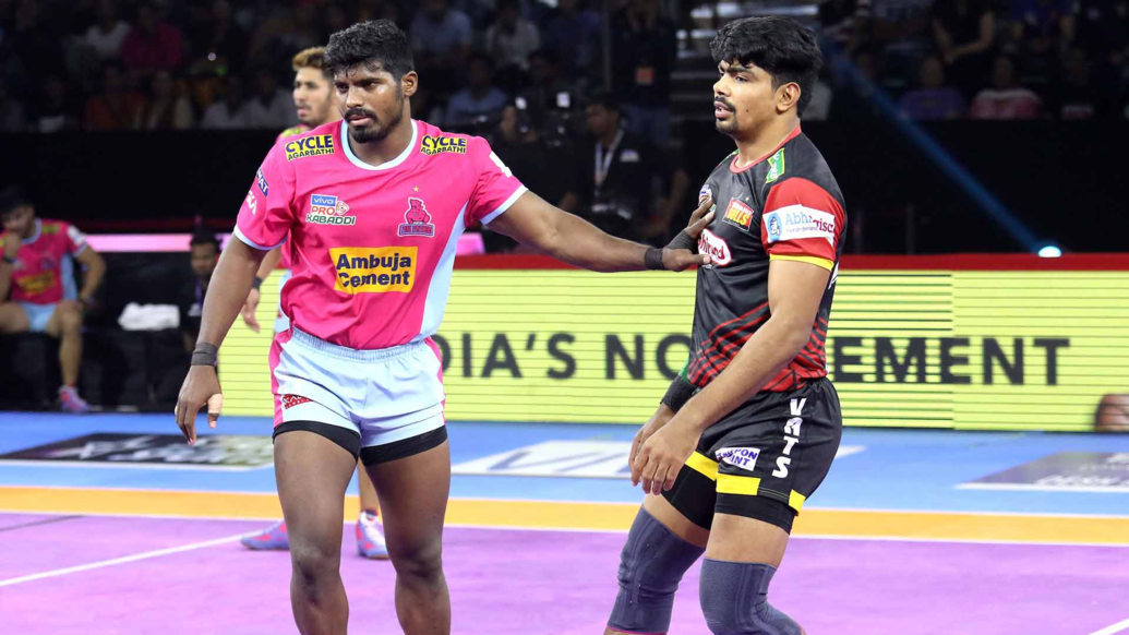 Match 58: Jaipur Pink Panthers vs Bengaluru Bulls Match 58: Jaipur Pink Panthers vs Bengaluru Bulls