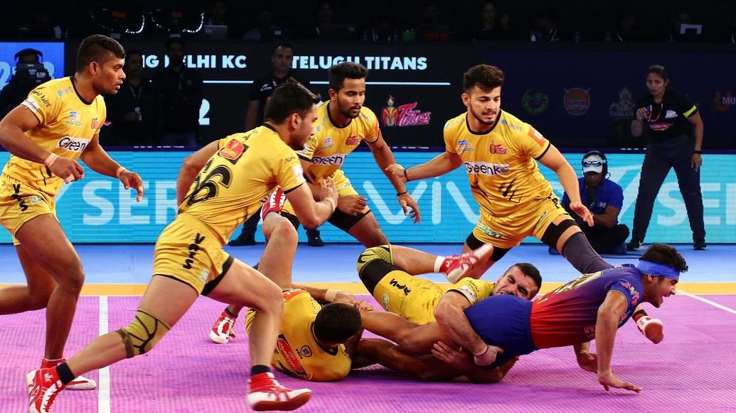 Match 95: Dabang Delhi K.C. vs Telugu Titans Match 95: Dabang Delhi K.C. vs Telugu Titans