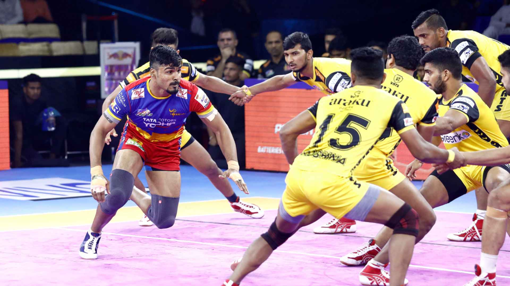 Match 129: U.P. Yoddha vs Telugu Titans Match 129: U.P. Yoddha vs Telugu Titans