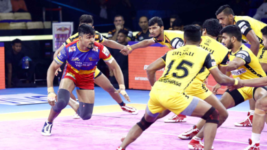 Match 129: U.P. Yoddha vs Telugu Titans Match 129: U.P. Yoddha vs Telugu Titans