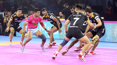 Match 110: Jaipur Pink Panthers vs Telugu Titans Match 110: Jaipur Pink Panthers vs Telugu Titans