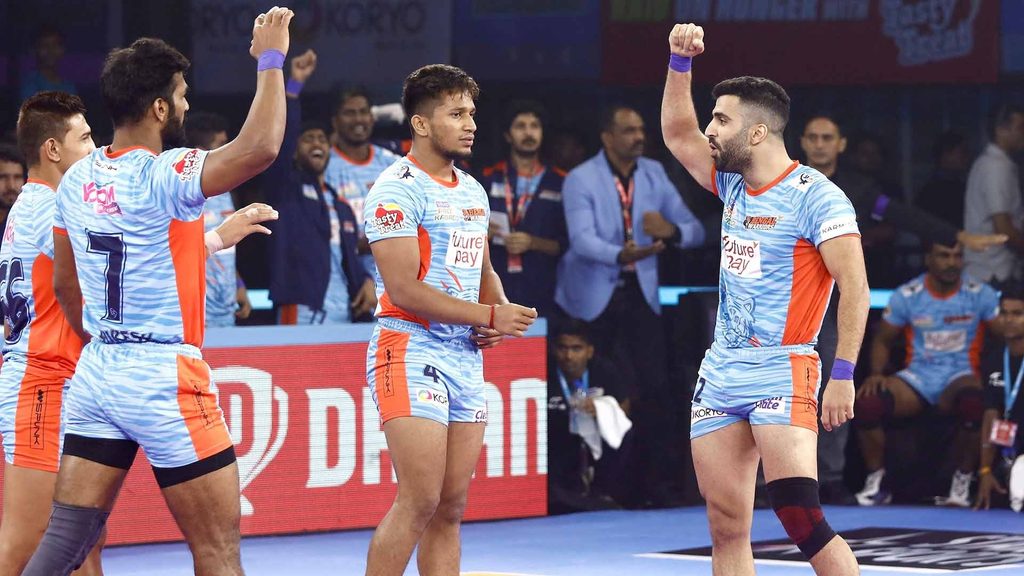 Mohammad Nabibakhsh was instrumental in Bengal Warriors’ win over Bengaluru Bulls.