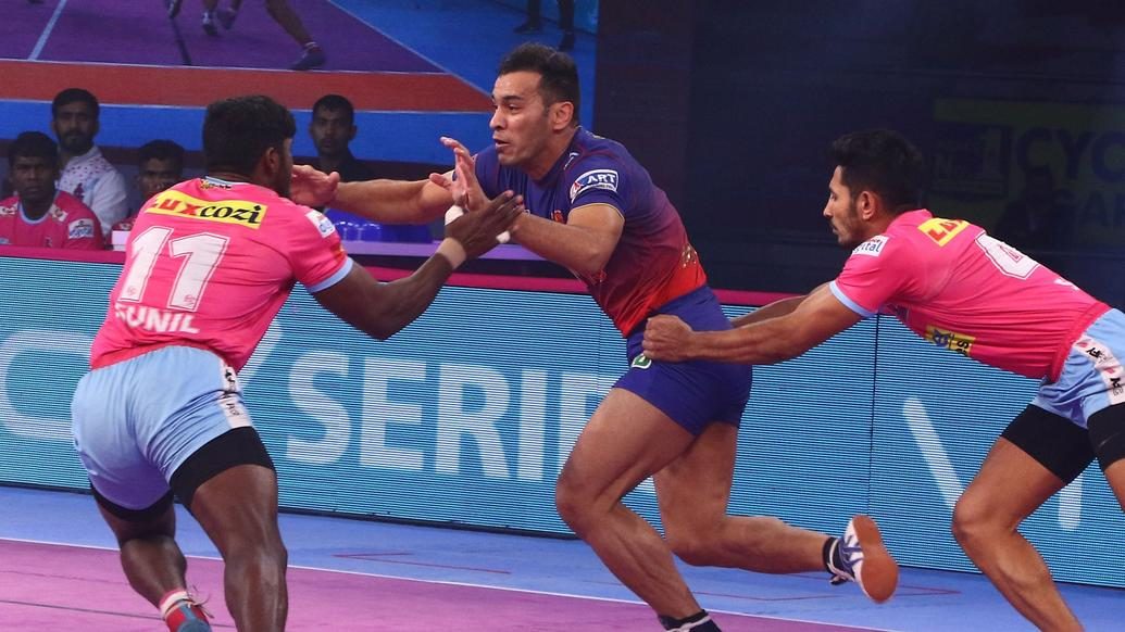 Match 121: Jaipur Pink Panthers vs Dabang Delhi K.C. Match 121: Jaipur Pink Panthers vs Dabang Delhi K.C.