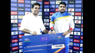 Match 69: U.P. Yoddha vs Bengal Warriors Match 69: U.P. Yoddha vs Bengal Warriors