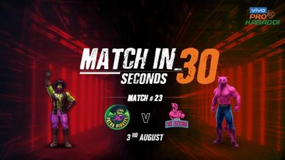 Match 24: Raider of the Match - Pawan Kumar Sehrawat Match 24: Raider of the Match - Pawan Kumar Sehrawat