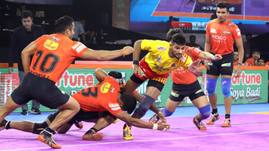 Match 22: U Mumba vs Gujarat Fortunegiants Match 22: U Mumba vs Gujarat Fortunegiants