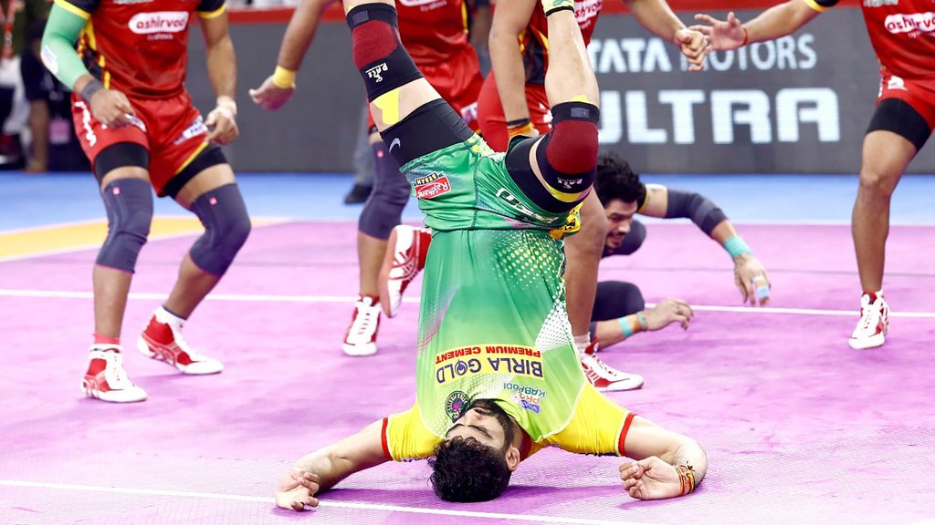 Pardeep Narwal’s 14 raid points against Bengaluru Bulls went in vain.