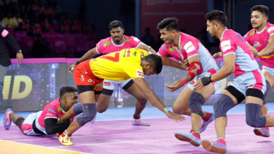 Match 100: Jaipur Pink Panthers vs Gujarat Fortunegiants Match 100: Jaipur Pink Panthers vs Gujarat Fortunegiants
