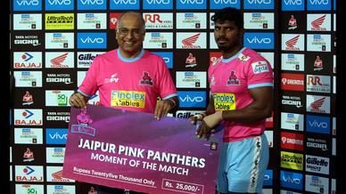 Match 111: Jaipur Pink Panthers vs Puneri Paltan Match 111: Jaipur Pink Panthers vs Puneri Paltan