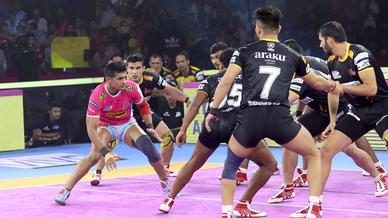Match 110: Jaipur Pink Panthers vs Telugu Titans Match 110: Jaipur Pink Panthers vs Telugu Titans