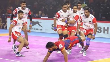 Match 40: U.P. Yoddha vs Haryana Steelers Match 40: U.P. Yoddha vs Haryana Steelers