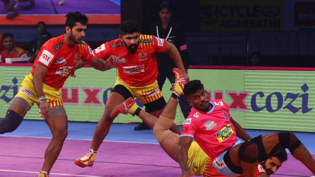 Match 116: Jaipur Pink Panthers vs Gujarat Fortunegiants Match 116: Jaipur Pink Panthers vs Gujarat Fortunegiants
