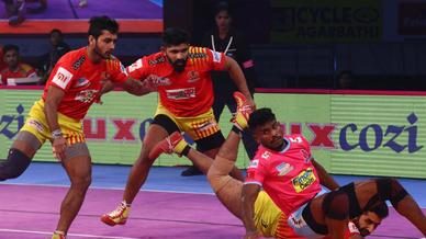 Match 116: Jaipur Pink Panthers vs Gujarat Fortunegiants Match 116: Jaipur Pink Panthers vs Gujarat Fortunegiants