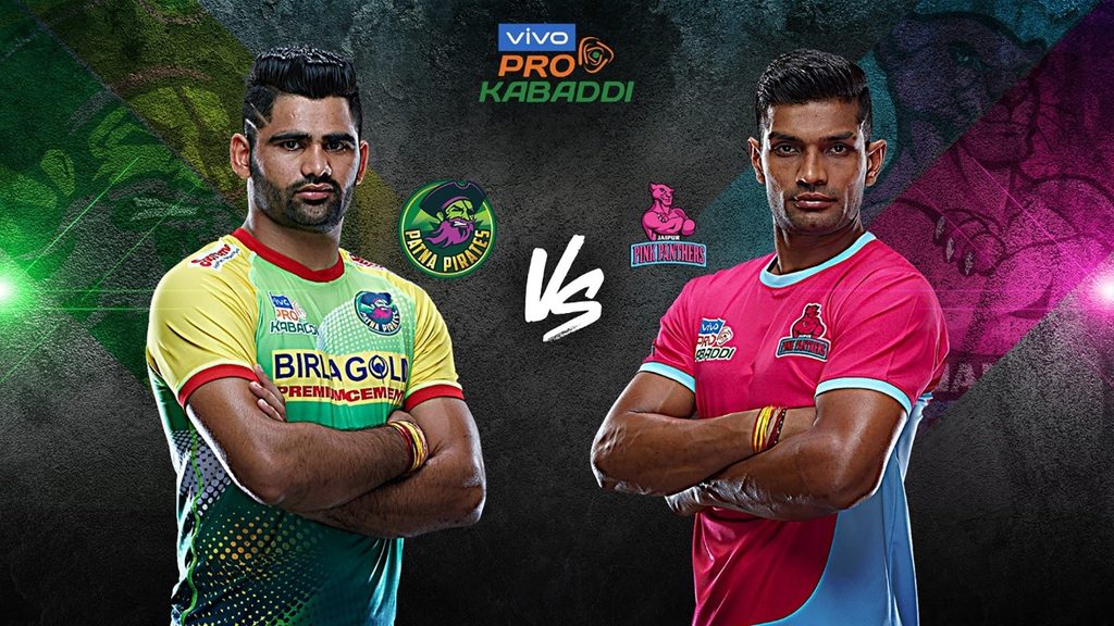 Patna Pirates take on Jaipur Pink Panthers in Match 23 of VIVO Pro Kabaddi Season 7.   