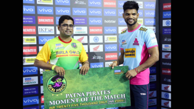 Match 23: Patna Pirates vs Jaipur Pink Panthers Match 23: Patna Pirates vs Jaipur Pink Panthers