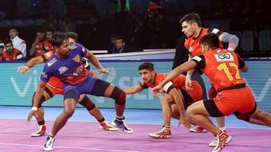 Match 97: Dabang Delhi K.C. vs Bengaluru Bulls Match 97: Dabang Delhi K.C. vs Bengaluru Bulls