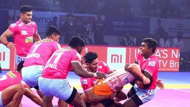 Match 111: Jaipur Pink Panthers vs Puneri Paltan Match 111: Jaipur Pink Panthers vs Puneri Paltan