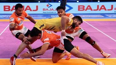 Match 123: Puneri Paltan vs Telugu Titans Match 123: Puneri Paltan vs Telugu Titans