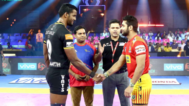 Match 126: Telugu Titans vs Gujarat Fortunegiants Match 126: Telugu Titans vs Gujarat Fortunegiants