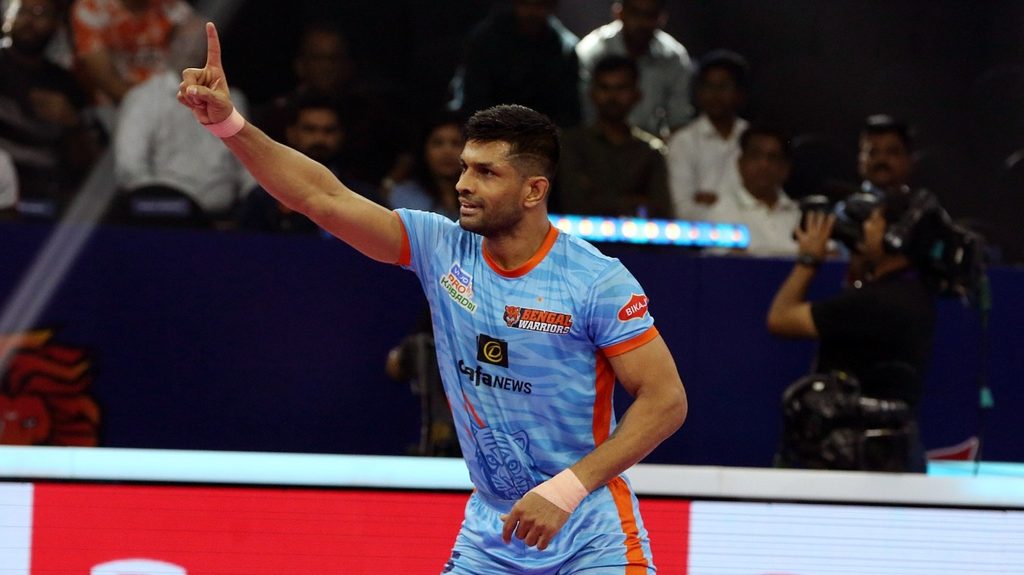 Top 5 players with most do-or-die raid points in vivo Pro Kabaddi history