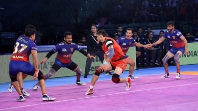 Match 97: Dabang Delhi K.C. vs Bengaluru Bulls Match 97: Dabang Delhi K.C. vs Bengaluru Bulls