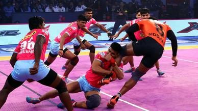 Match 114: Jaipur Pink Panthers vs U Mumba Match 114: Jaipur Pink Panthers vs U Mumba