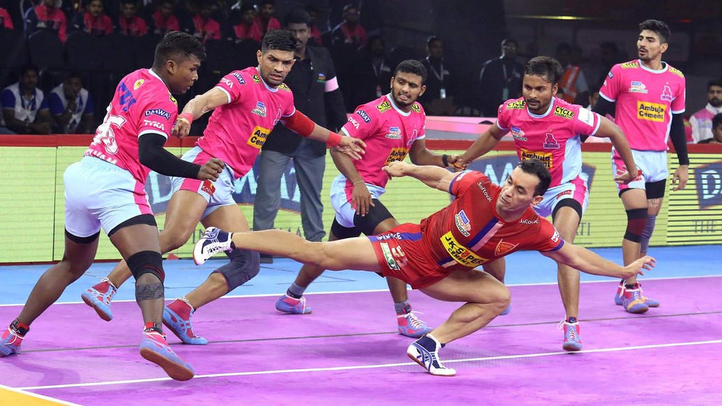 Match 73: Jaipur Pink Panthers vs Dabang Delhi K.C. Match 73: Jaipur Pink Panthers vs Dabang Delhi K.C.
