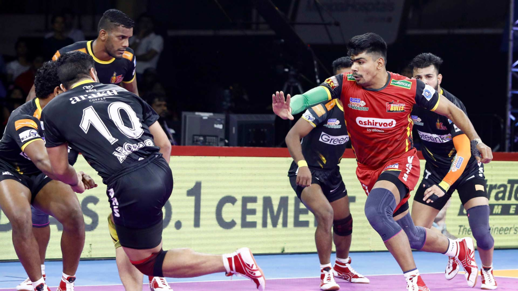 Match 77: Bengaluru Bulls vs Telugu Titans Match 77: Bengaluru Bulls vs Telugu Titans