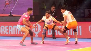 Match 111: Jaipur Pink Panthers vs Puneri Paltan Match 111: Jaipur Pink Panthers vs Puneri Paltan