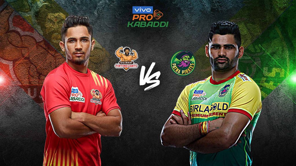 Gujarat Fortunegiants meet Patna Pirates in Match 123 of vivo Pro Kabaddi Season 7.