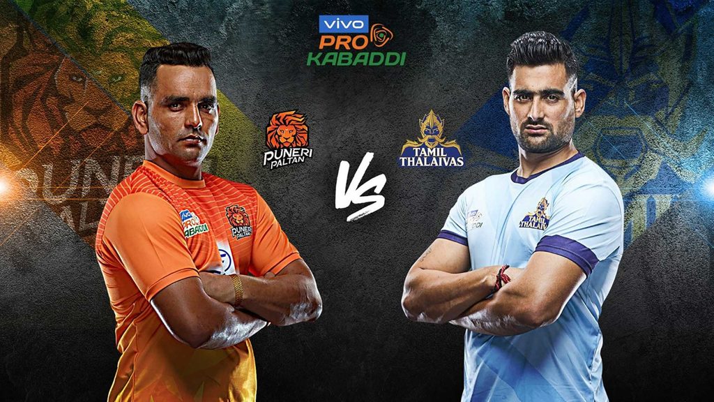 Puneri Paltan’s next vivo Pro Kabaddi Season 7 home match is against Tamil Thalaivas.