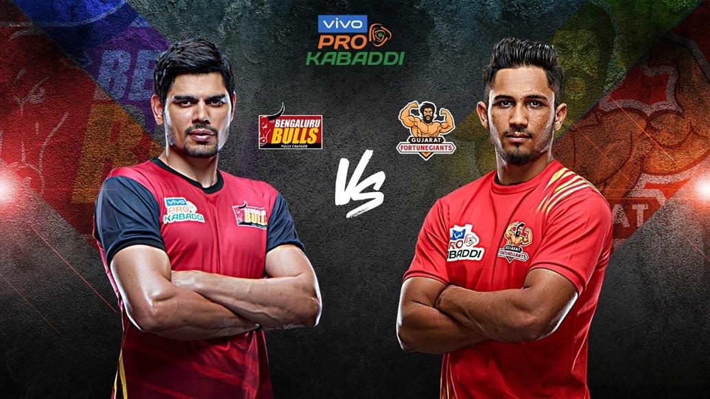 Reigning champions Bengaluru Bulls face Season 6 finalist Gujarat Fortunegiants Reigning champions Bengaluru Bulls face Season 6 finalist Gujarat Fortunegiants