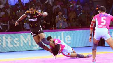 Match 110: Jaipur Pink Panthers vs Telugu Titans Match 110: Jaipur Pink Panthers vs Telugu Titans