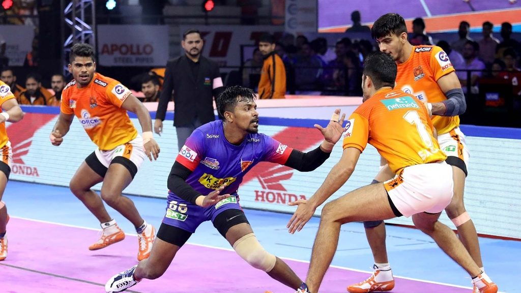 Chandran Ranjit scored a Super 10 in his team's victory over Puneri Paltan