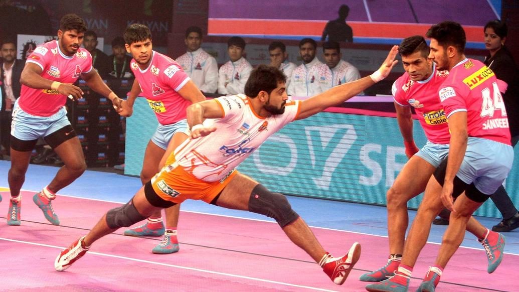Match 111: Jaipur Pink Panthers vs Puneri Paltan Match 111: Jaipur Pink Panthers vs Puneri Paltan