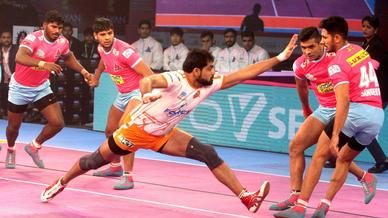 Match 111: Jaipur Pink Panthers vs Puneri Paltan Match 111: Jaipur Pink Panthers vs Puneri Paltan