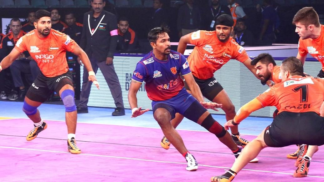 Match 91: Dabang Delhi K.C. vs U Mumba Match 91: Dabang Delhi K.C. vs U Mumba