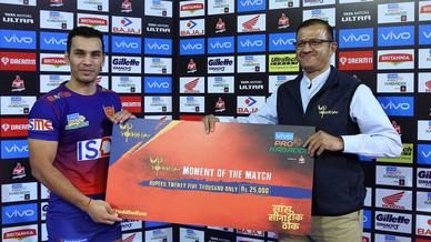Match 52: Haryana Steelers vs Dabang Delhi K.C. Match 52: Haryana Steelers vs Dabang Delhi K.C.