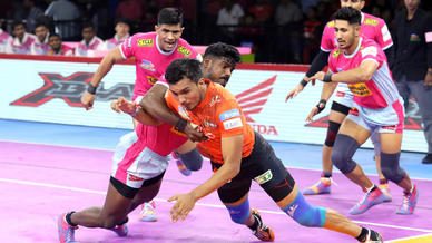Match 68: U Mumba vs Jaipur Pink Panthers Match 68: U Mumba vs Jaipur Pink Panthers