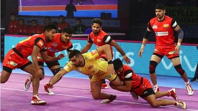 Match 117: Bengaluru Bulls vs Telugu Titans Match 117: Bengaluru Bulls vs Telugu Titans