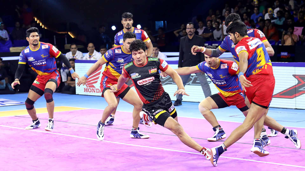 Match 132: U.P. Yoddha vs Bengaluru Bulls Match 132: U.P. Yoddha vs Bengaluru Bulls