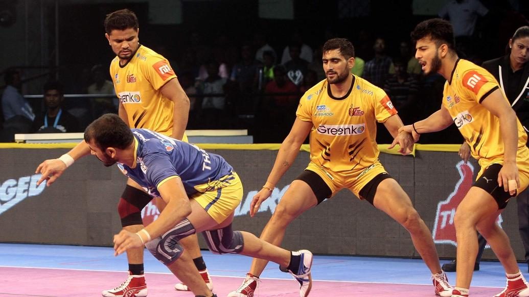 Match 6: Tamil Thalaivas vs Telugu Titans Match 6: Tamil Thalaivas vs Telugu Titans