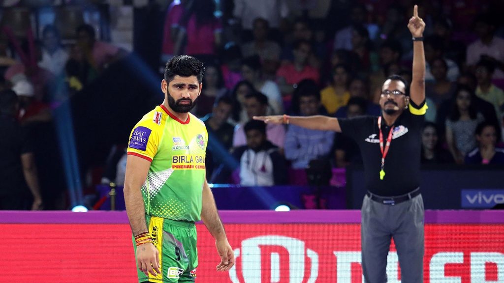 Pardeep Narwal finished the Jaipur leg as the leading raid points scorer of the season.