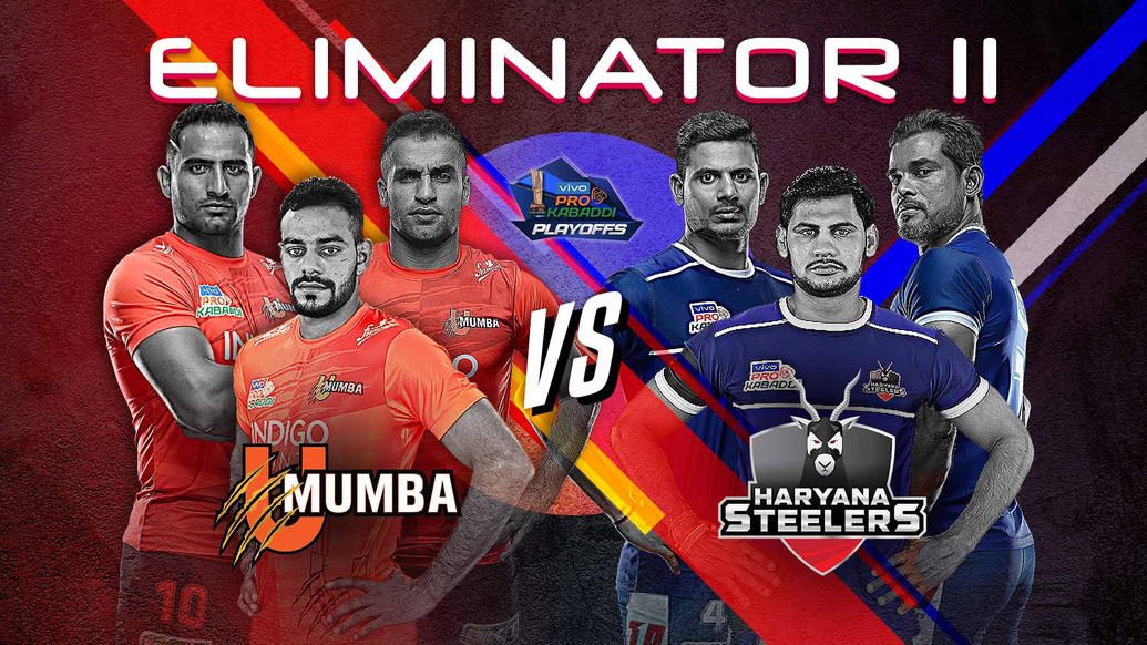 Eliminator 2 sees U Mumba battle Haryana Steelers Eliminator 2 sees U Mumba battle Haryana Steelers