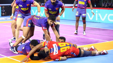 Match 59: Dabang Delhi K.C. vs U.P. Yoddha Match 59: Dabang Delhi K.C. vs U.P. Yoddha