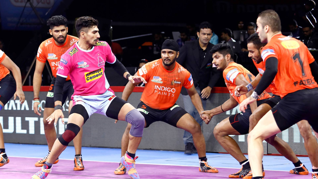 Match 68: U Mumba vs Jaipur Pink Panthers Match 68: U Mumba vs Jaipur Pink Panthers