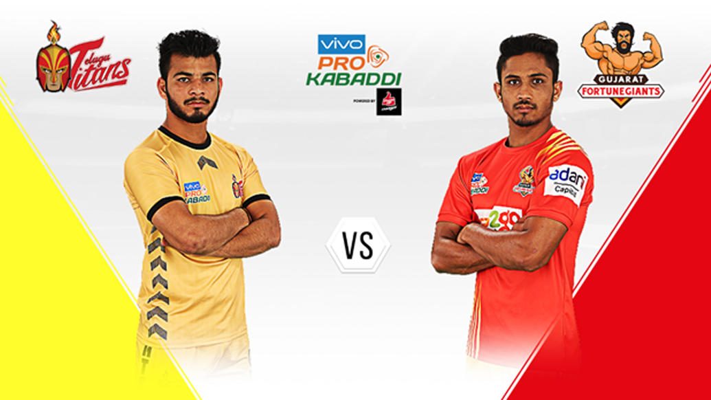 Telugu Titans face a defensively strong Gujarat Fortunegiants in first home game Telugu Titans face a defensively strong Gujarat Fortunegiants in first home game