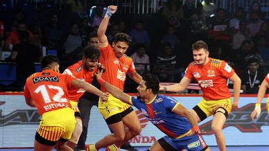 Match 71: Gujarat Fortunegiants vs U.P. Yoddha Match 71: Gujarat Fortunegiants vs U.P. Yoddha