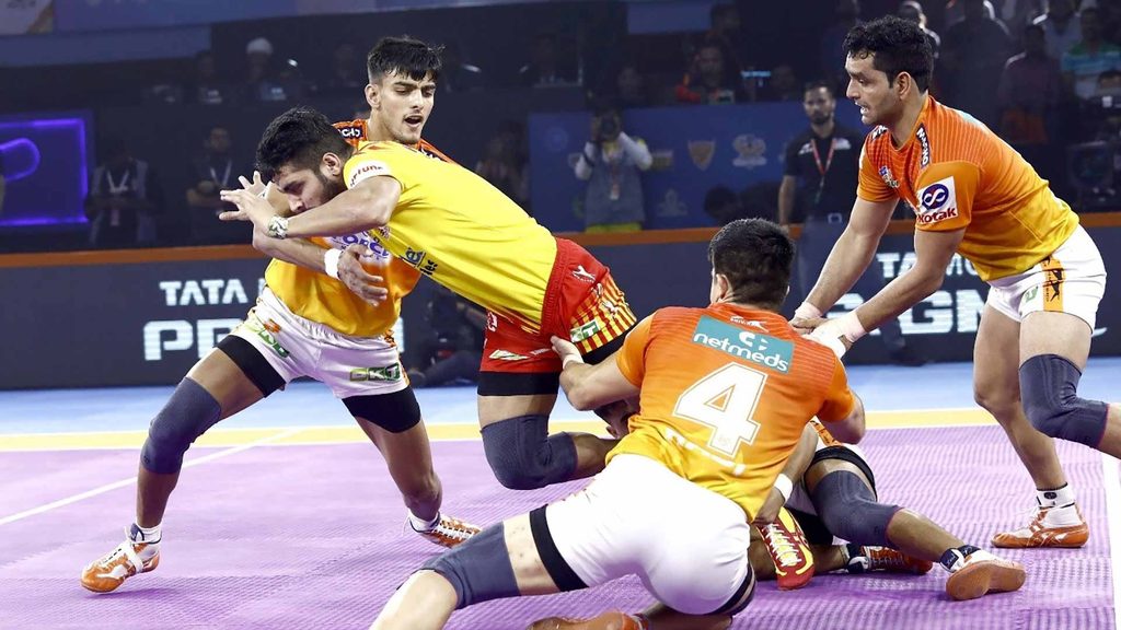 Surjeet Singh and Balasaheb Jadhav scored High 5s for Puneri Paltan.