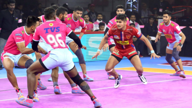 Match 73: Jaipur Pink Panthers vs Dabang Delhi K.C. Match 73: Jaipur Pink Panthers vs Dabang Delhi K.C.